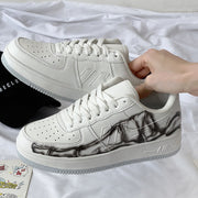 Graffiti Niche Sneakers Breathable Trendy Student Casual Sneakers