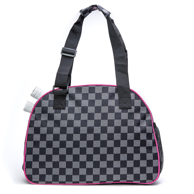 Pink Stripes Pickleball Bag & Sports Tote