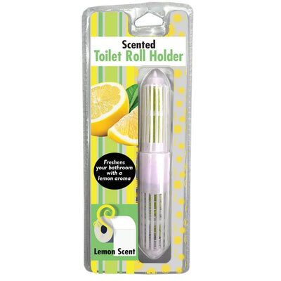 Pack of 3 Lemon Scented Toilet Roll Holder